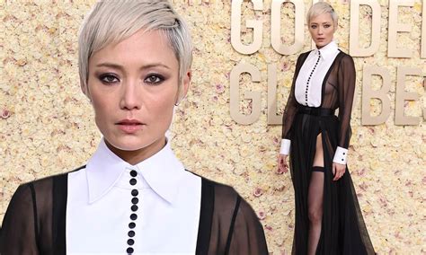 pom klementieff boobs|Mission Impossible star Pom Klementieff in racy look at Golden。